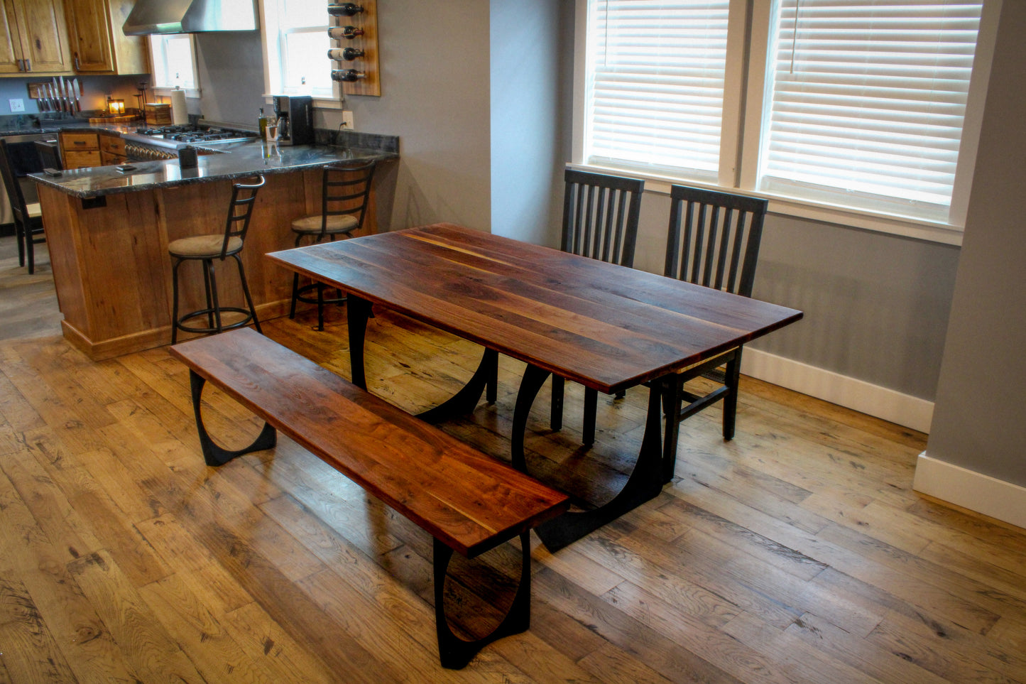 Black Walnut Live Edge Dining Table