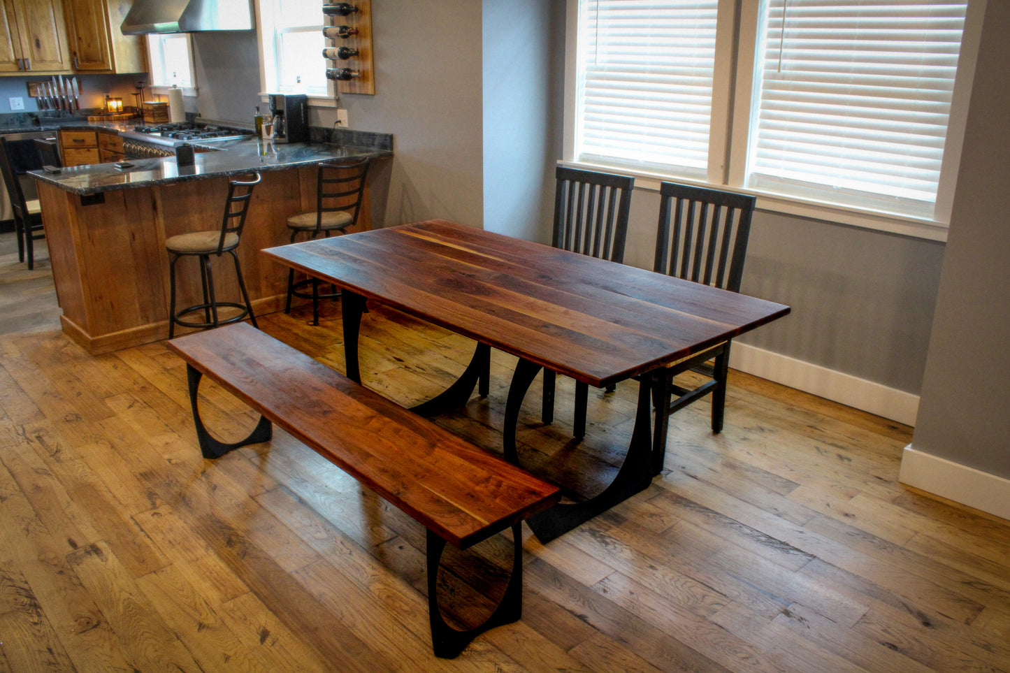 Black Walnut Live Edge Dining Table